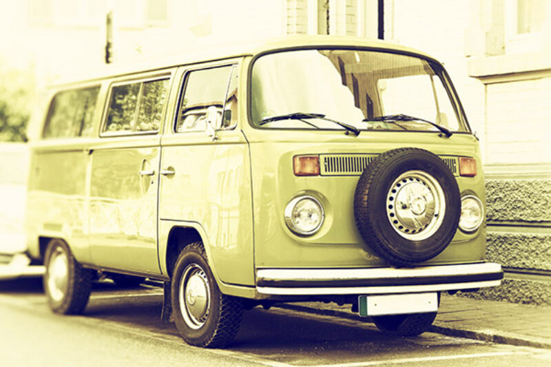 Historischer VW-Camping Bus